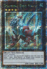 Diamond Dire Wolf - RA04-EN200 - Quarter Century Secret Rare - 1st Edition